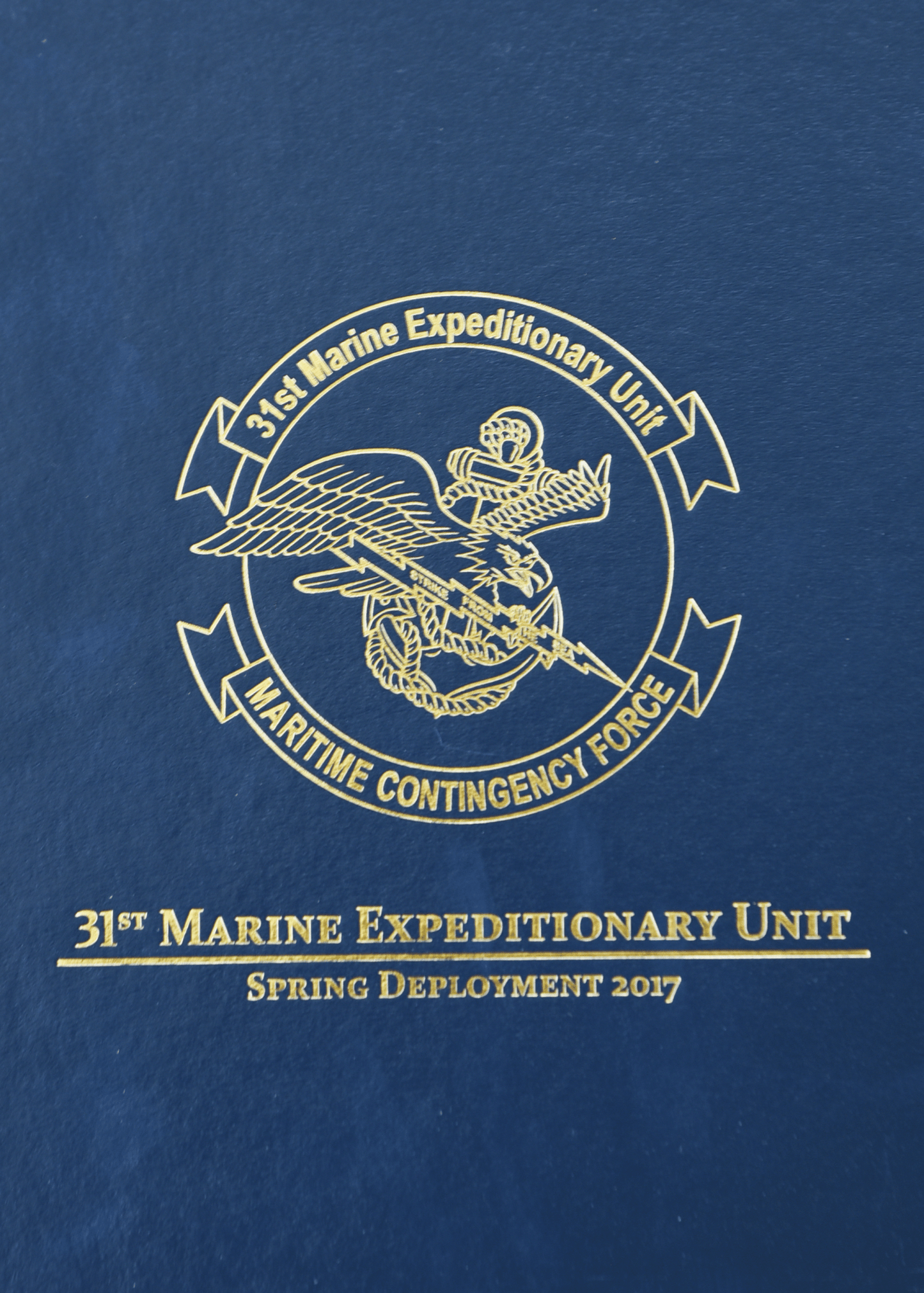 31st Marine Expeditionary Unit Spring 2017 Deployment Book - Bluewater Publishing