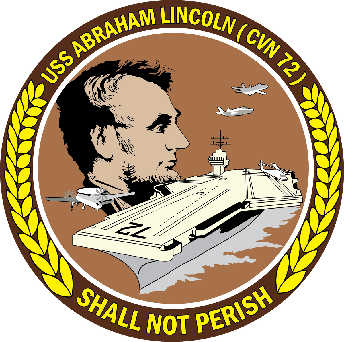 USS Abraham Lincoln (CVN 72) 2025-2026 Deployment Cruisebook - Bluewater Publishing