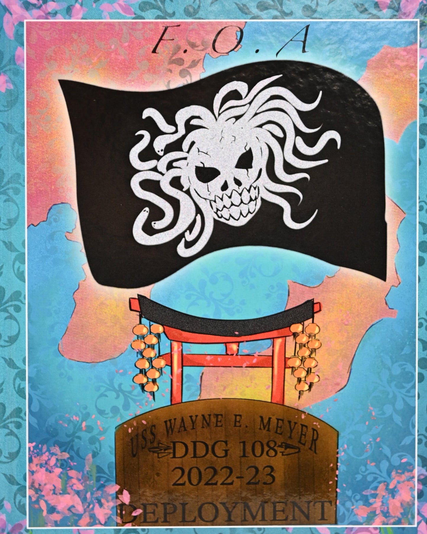 USS Wayne E. Meyer (DDG 108) 2022 - 2023 Deployment Cruisebook - Bluewater Publishing