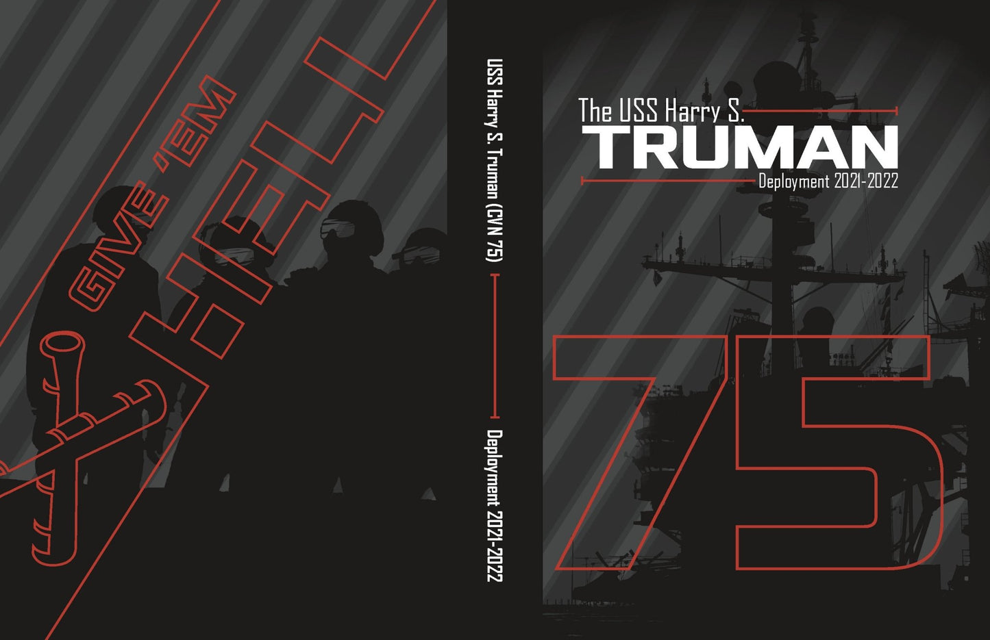USS Harry S. Truman (CVN 75) 2021 - 2022 Deployment Cruisebook - Bluewater Publishing