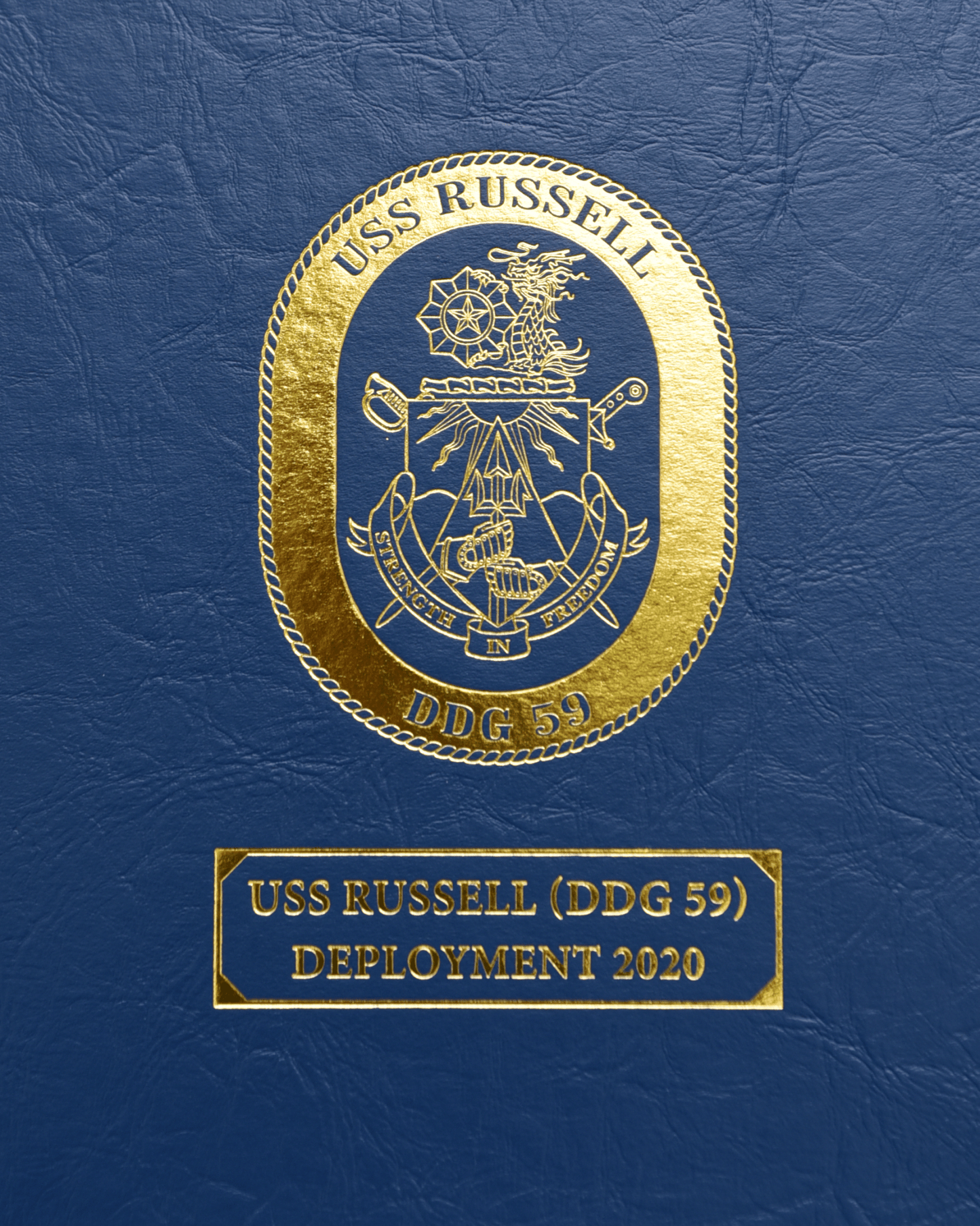 USS Russell (DDG 59) 2020 Deployment Cruisebook - Bluewater Publishing