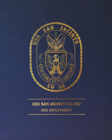 USS San Jacinto (CG 56) 2022 Deployment Cruisebook