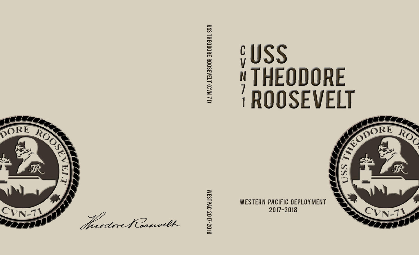 USS Theodore Roosevelt (CVN 71) 2017 Cruisebook Digital Download - Bluewater Publishing