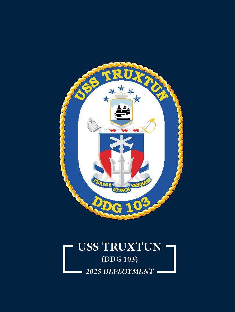 USS Truxtun (DDG 103) 2025 Deployment Cruisebook - Bluewater Publishing