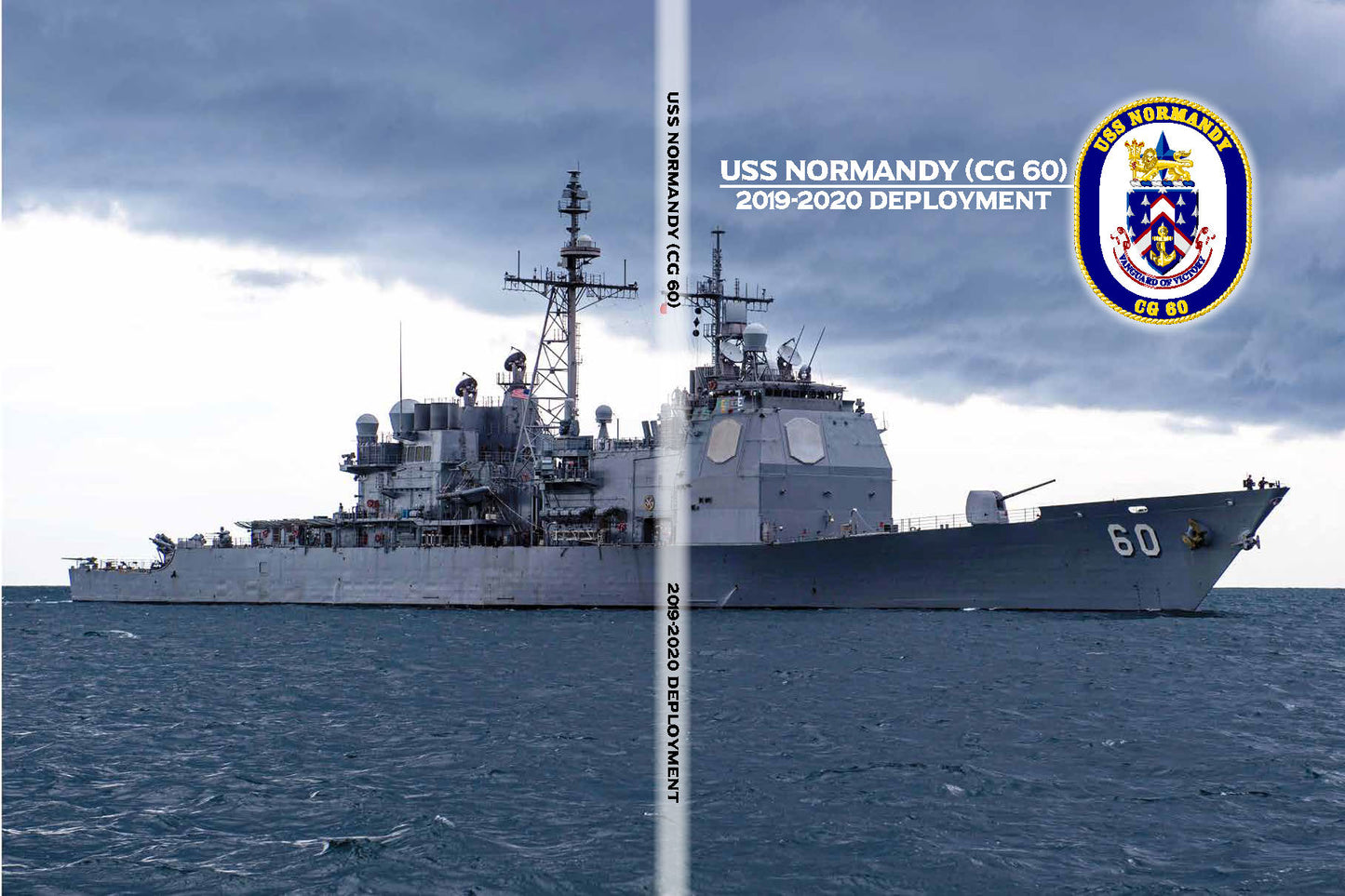 USS Normandy (CG 60) 2019 - 2020 Deployment Cruisebook - Bluewater Publishing