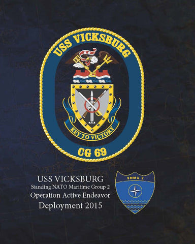 USS Vicksburg (CG 69) 2015 Deployment