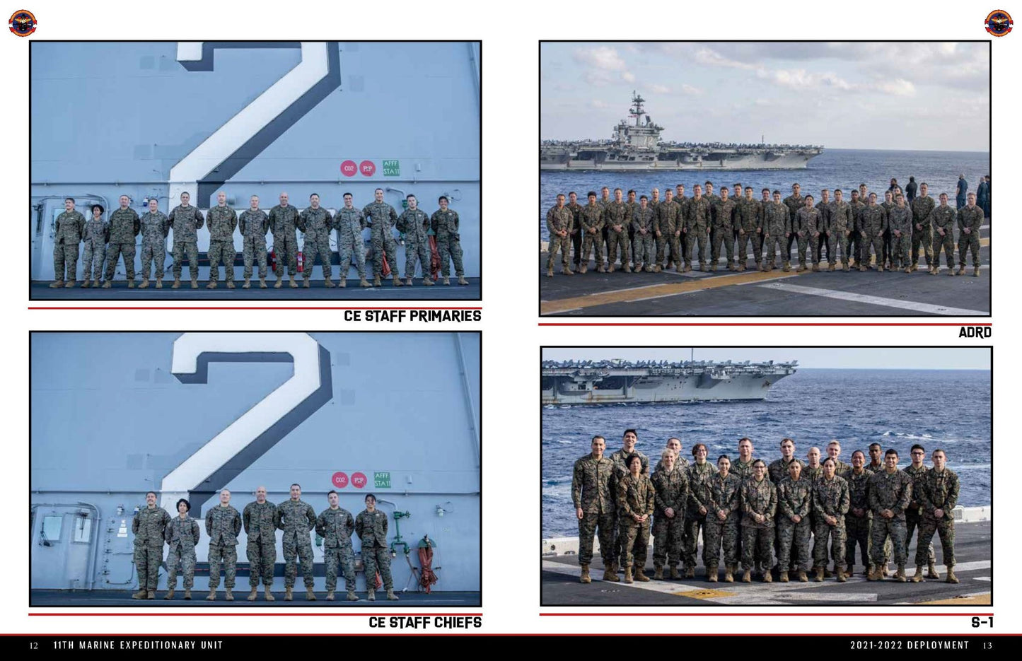 11th Marine Expeditionary Unit (11th MEU) 2021 - 2022 Deployment Cruisebook - Bluewater Publishing