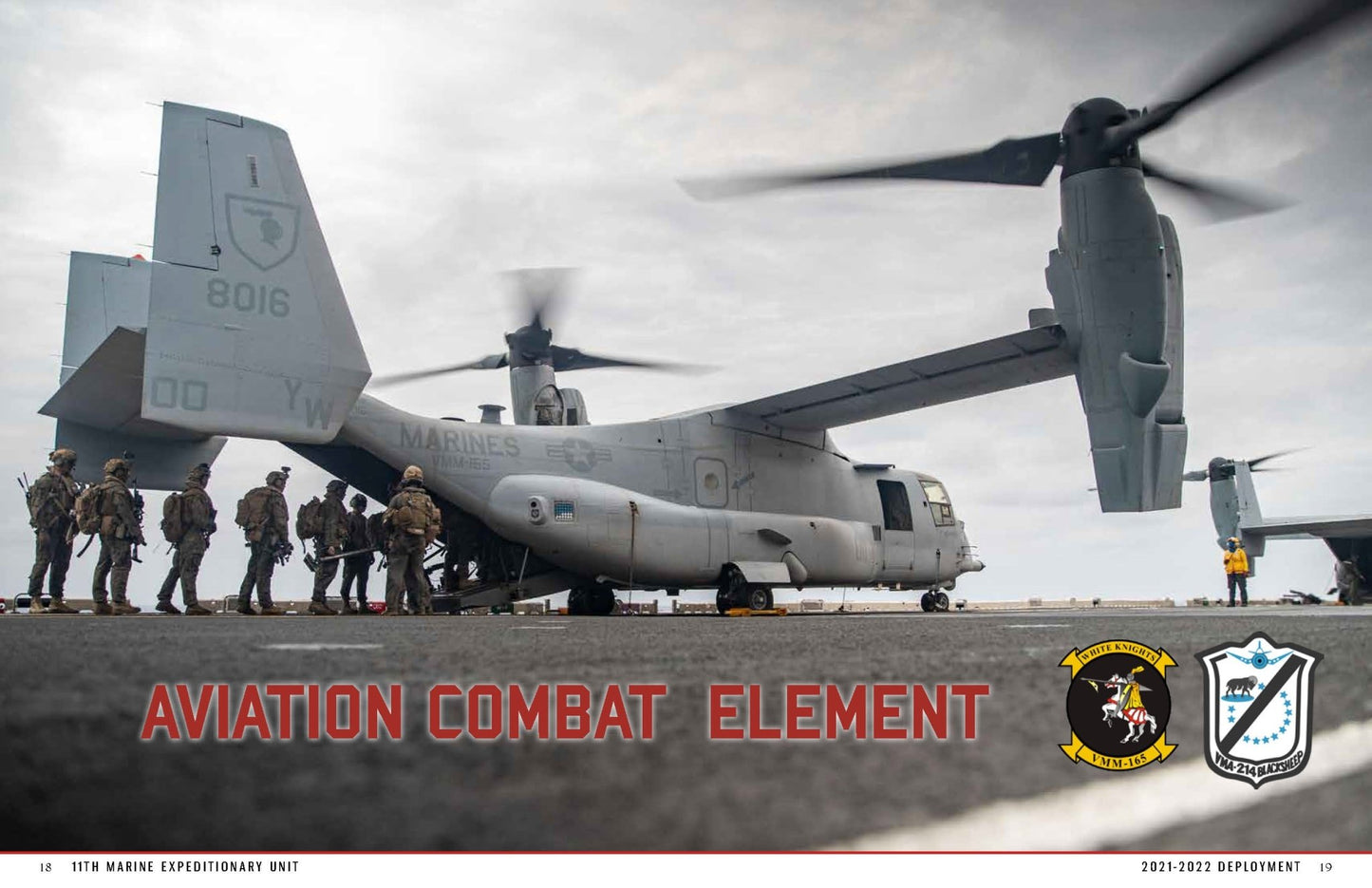 11th Marine Expeditionary Unit (11th MEU) 2021 - 2022 Deployment Cruisebook - Bluewater Publishing