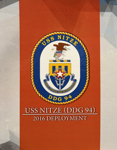 USS Nitze (DDG 94) Cruisebook 2016