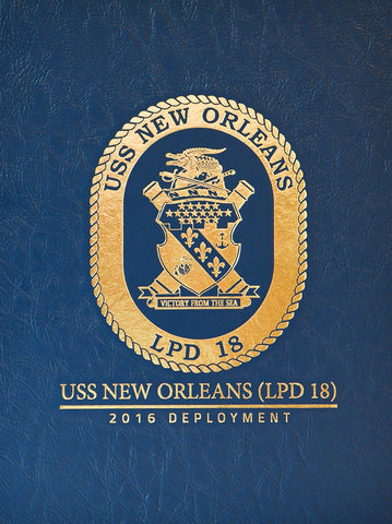 USS New Orleans (LPD 18) 2016 Deployment Cruisebook