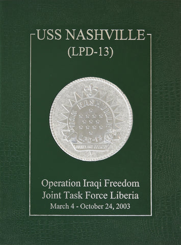 USS Nashville (LPD 13) 2003 OIF Liberia Deployment Cruisebook