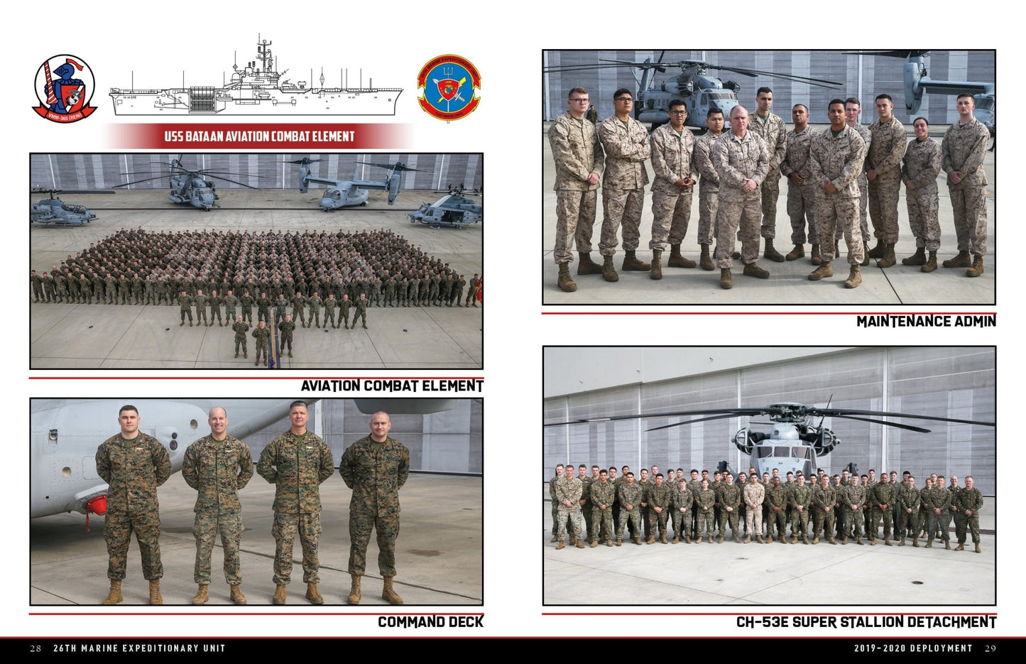 26th Marine Expeditionary Unit 2019 - 2020 Deployment Cruisebook - Bluewater Publishing