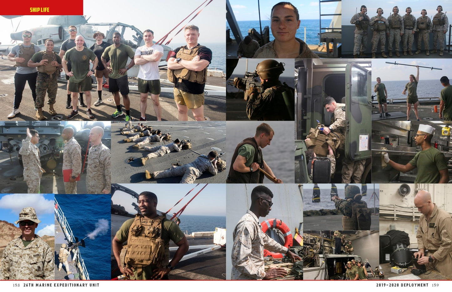 26th Marine Expeditionary Unit 2019 - 2020 Deployment Cruisebook - Bluewater Publishing