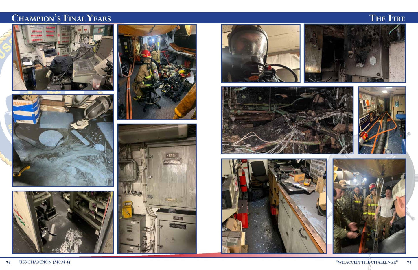 USS Champion (MCM 4) Decommissioning Cruisebook 2020 - Bluewater Publishing