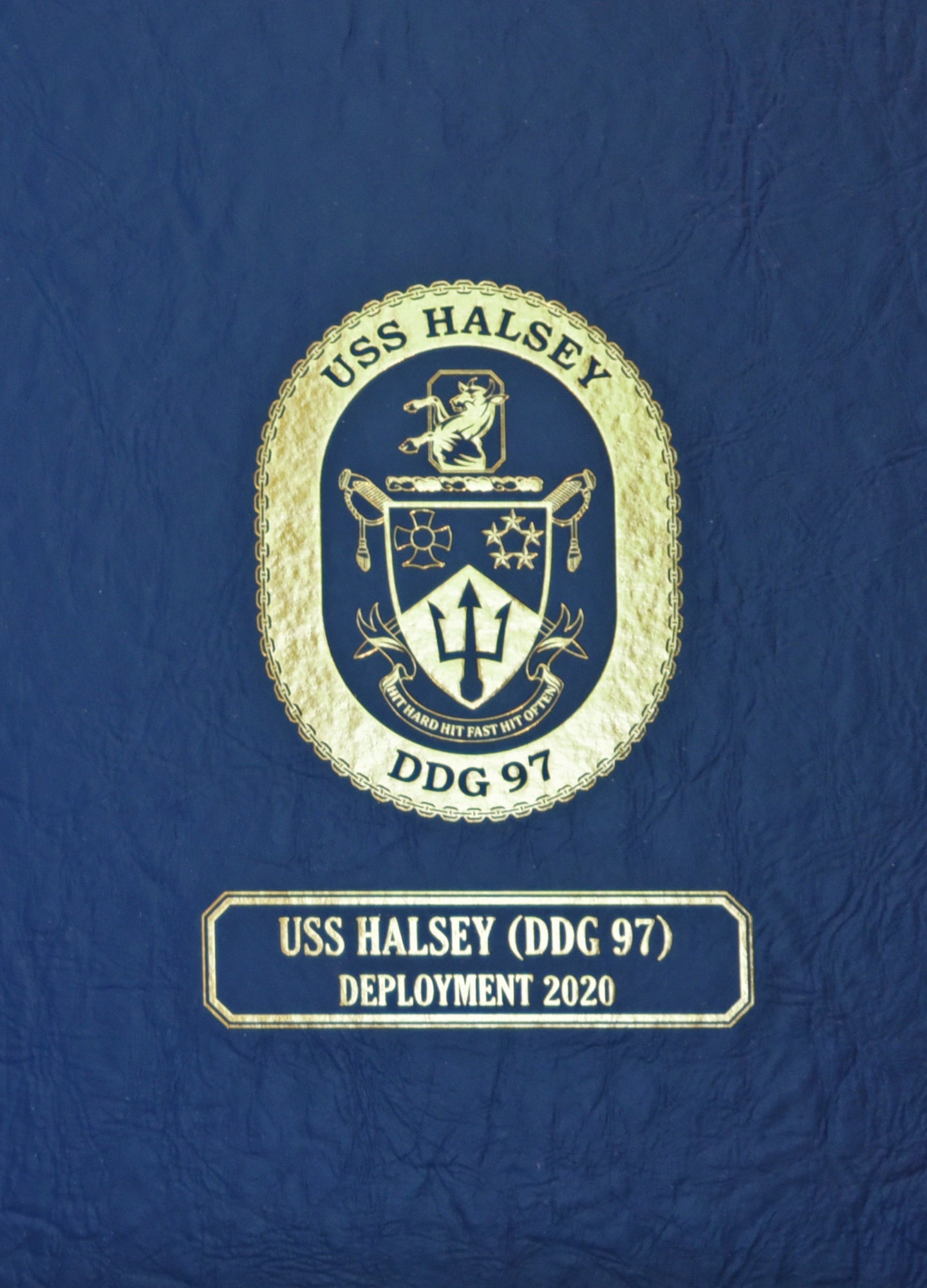 USS Halsey (DDG 97) 2020 Deployment Cruisebook - Bluewater Publishing