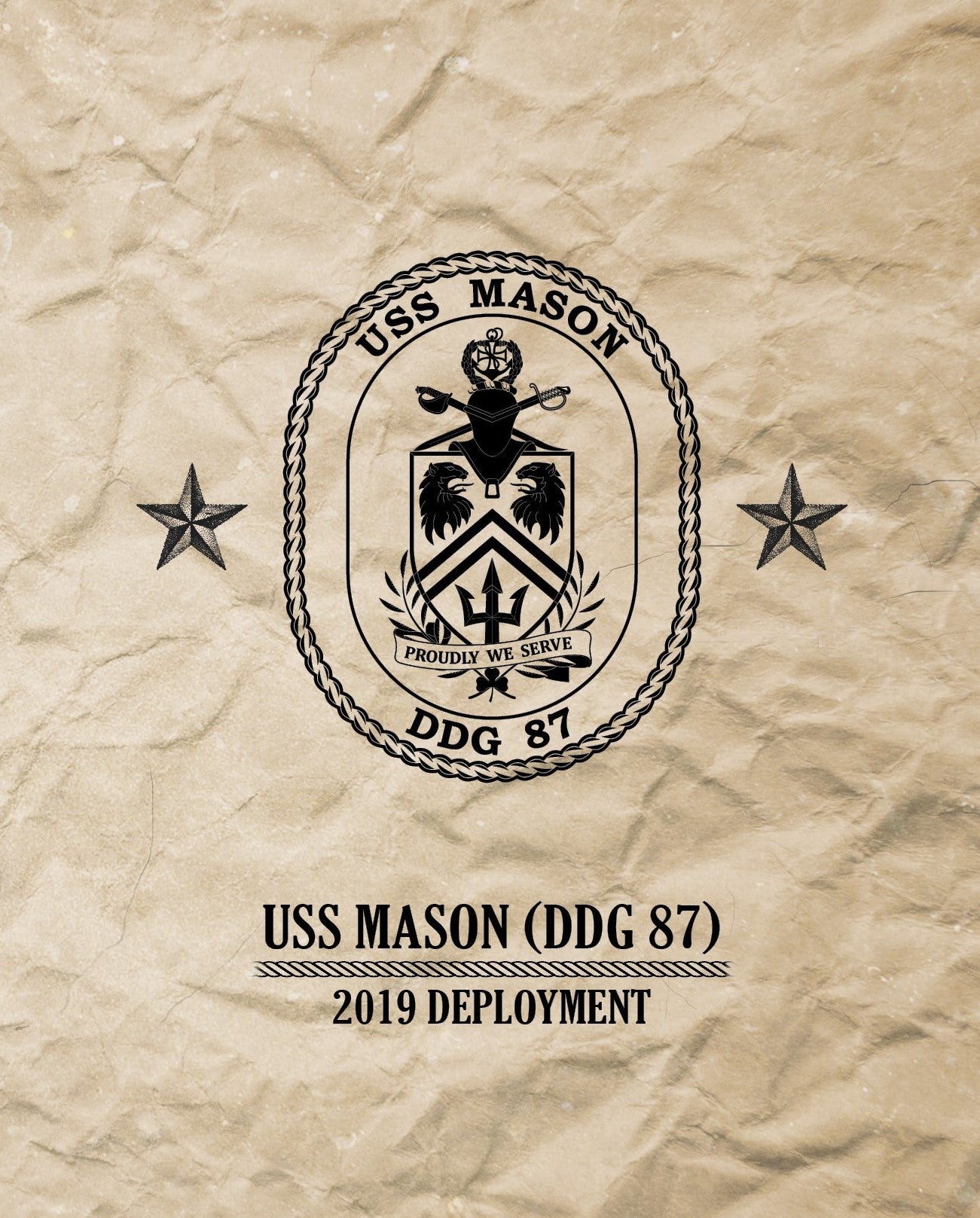 USS Mason (DDG 87) 2019 Deployment Cruisebook - Bluewater Publishing