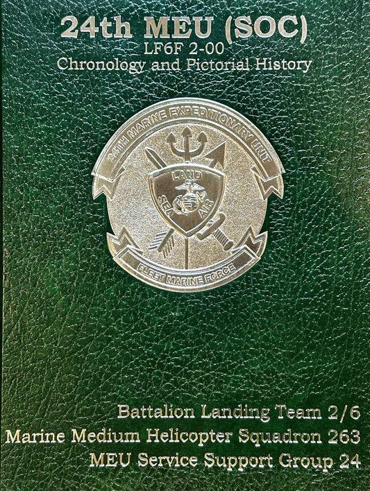 24th Marine Expeditionary Unit (SOC) LF6F 2000 Deployment - Bluewater Publishing