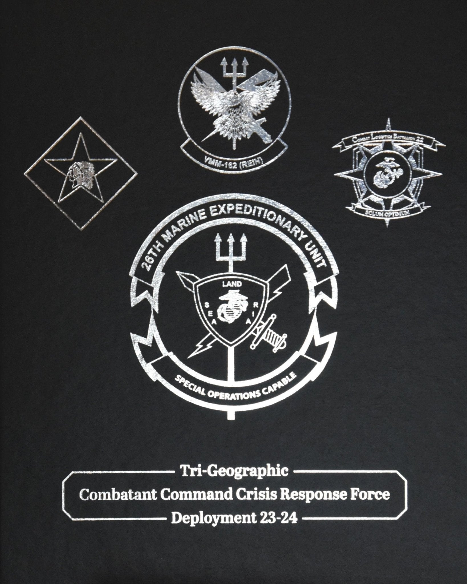 26th Marine Expeditionary Unit (SOC) 2023 - 2024 Deployment Cruisebook - Bluewater Publishing