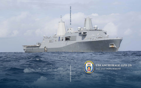 USS Anchorage (LPD 23) 2022-2023 Cruisebook