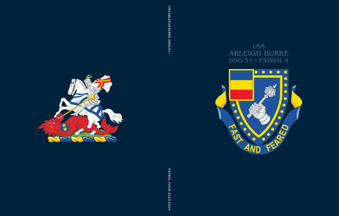 USS Arleigh Burke (DDG 51) 2023-2024 Patrol 4 Deployment Cruisebook