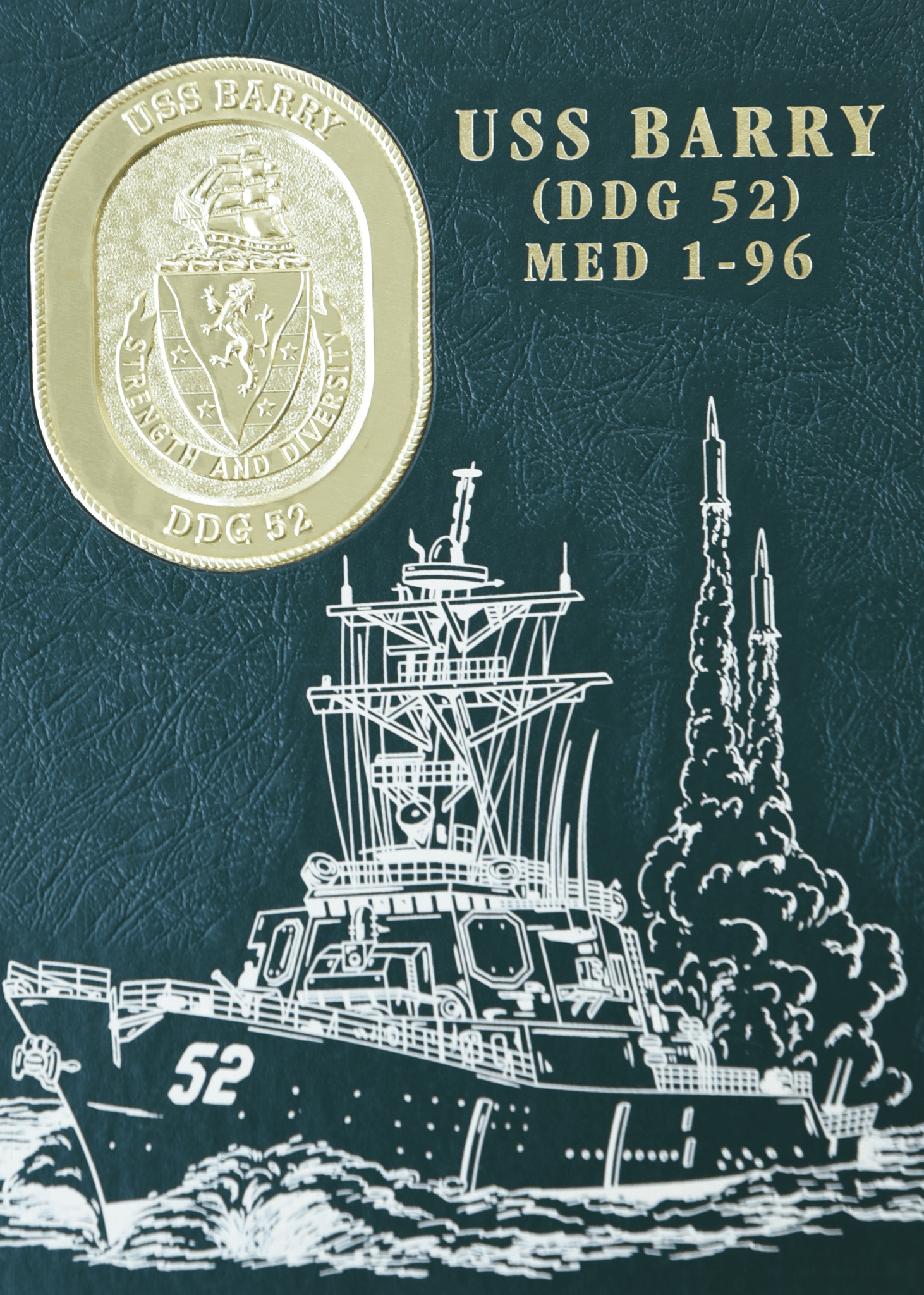 USS Barry (DDG 52) 1996 Deployment Cruisebook - Bluewater Publishing