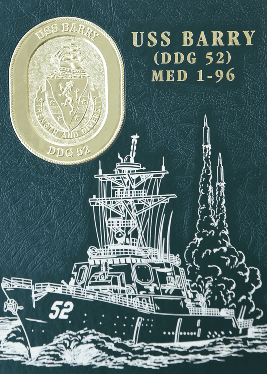 USS Barry (DDG 52) 1996 Deployment Cruisebook - Bluewater Publishing