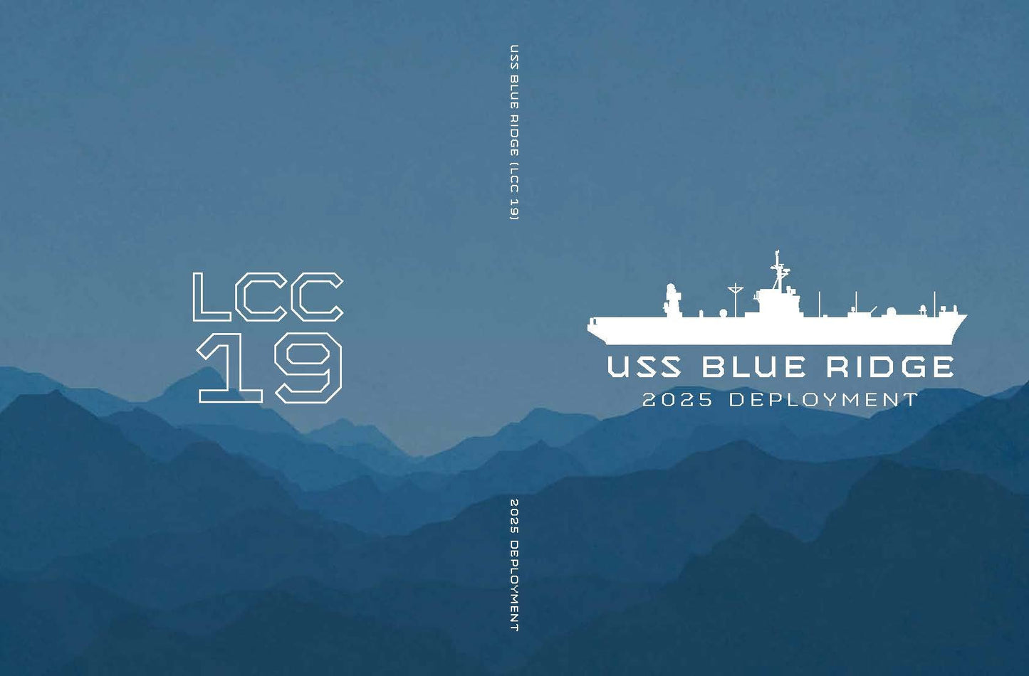 USS Blue Ridge (LCC 19) 2025 Deployment Cruisebook - Bluewater Publishing