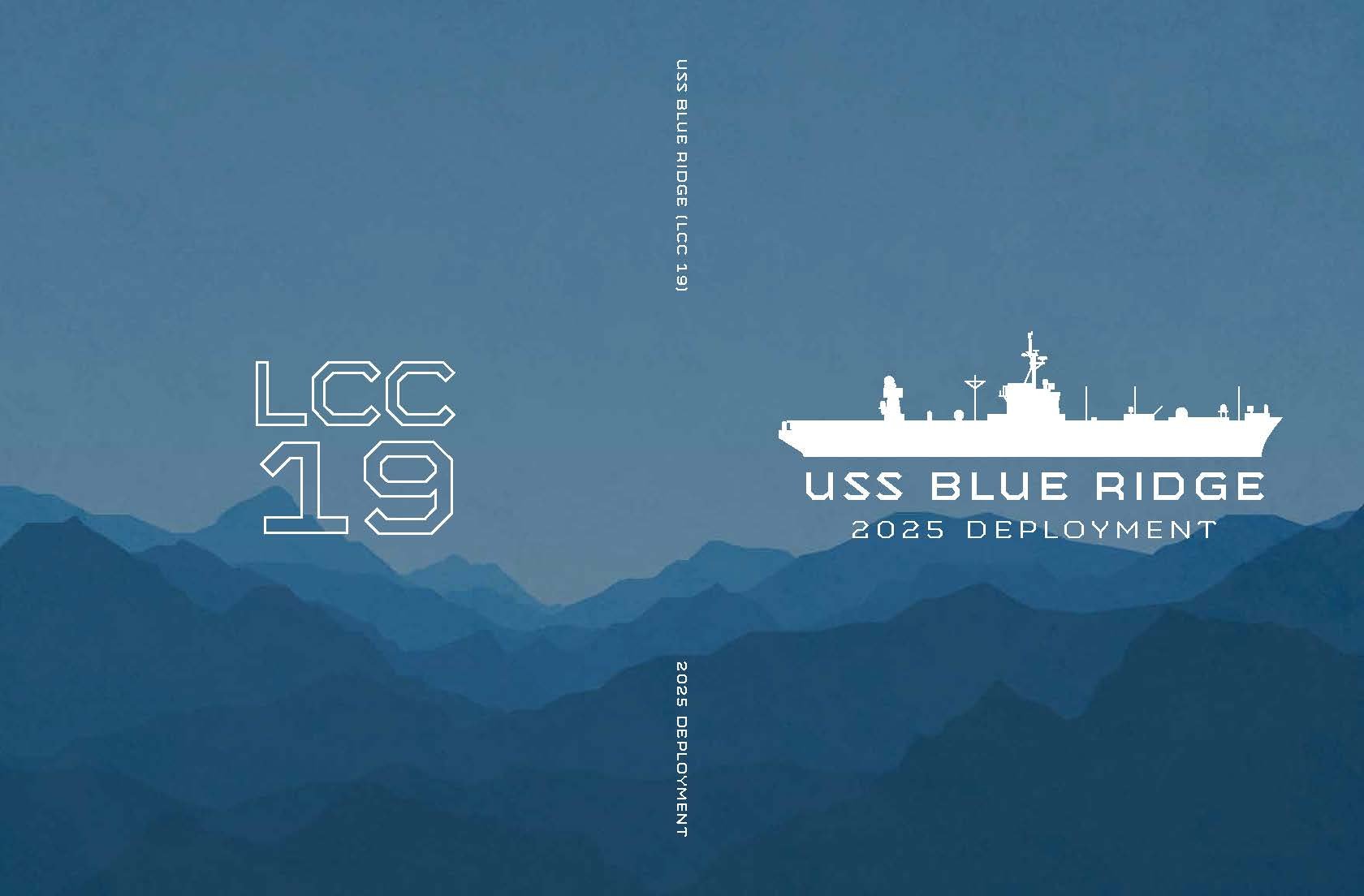 USS Blue Ridge (LCC 19) 2025 Deployment Cruisebook - Bluewater Publishing