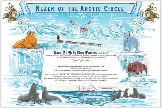 Traditional Blue Nose Certificate - Blank - Bluewater Publishing