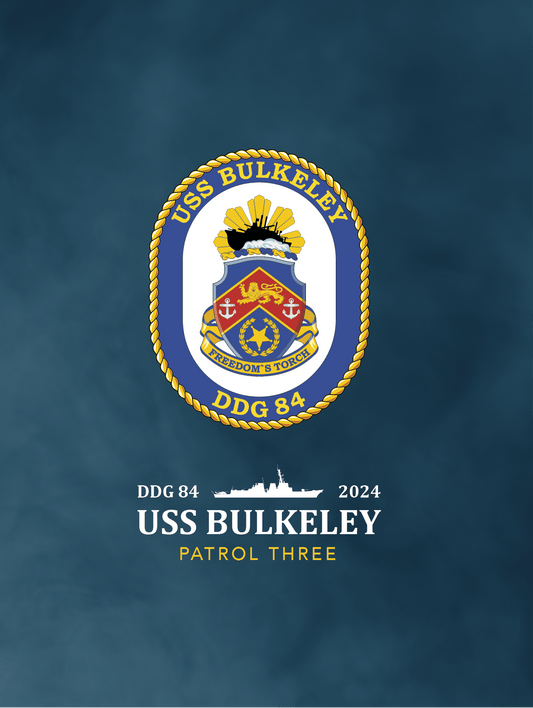 USS Bulkeley (DDG 84) 2024 Patrol Three Deployment Cruisebook - Bluewater Publishing