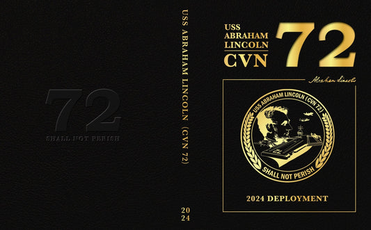 USS Abraham Lincoln (CVN 72) 2024 Deployment Cruisebook - Bluewater Publishing