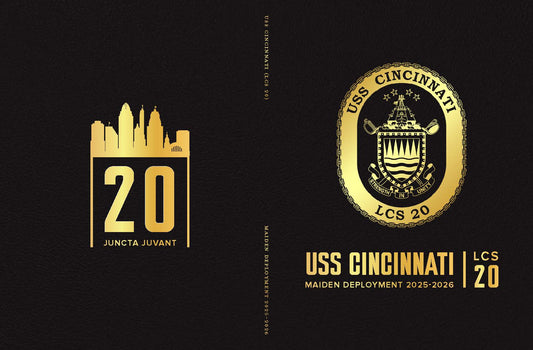 USS Cincinnati (LCS 20) 2025-2026 Deployment Cruisebook - Bluewater Publishing