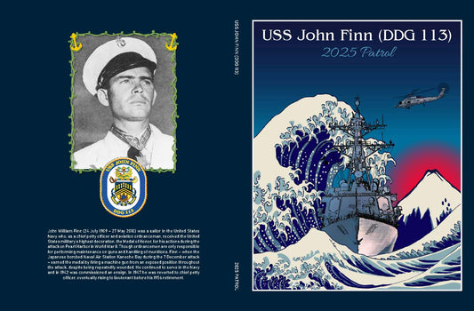 USS John Finn (DDG 113) 2025 Deployment Cruisebook - Bluewater Publishing