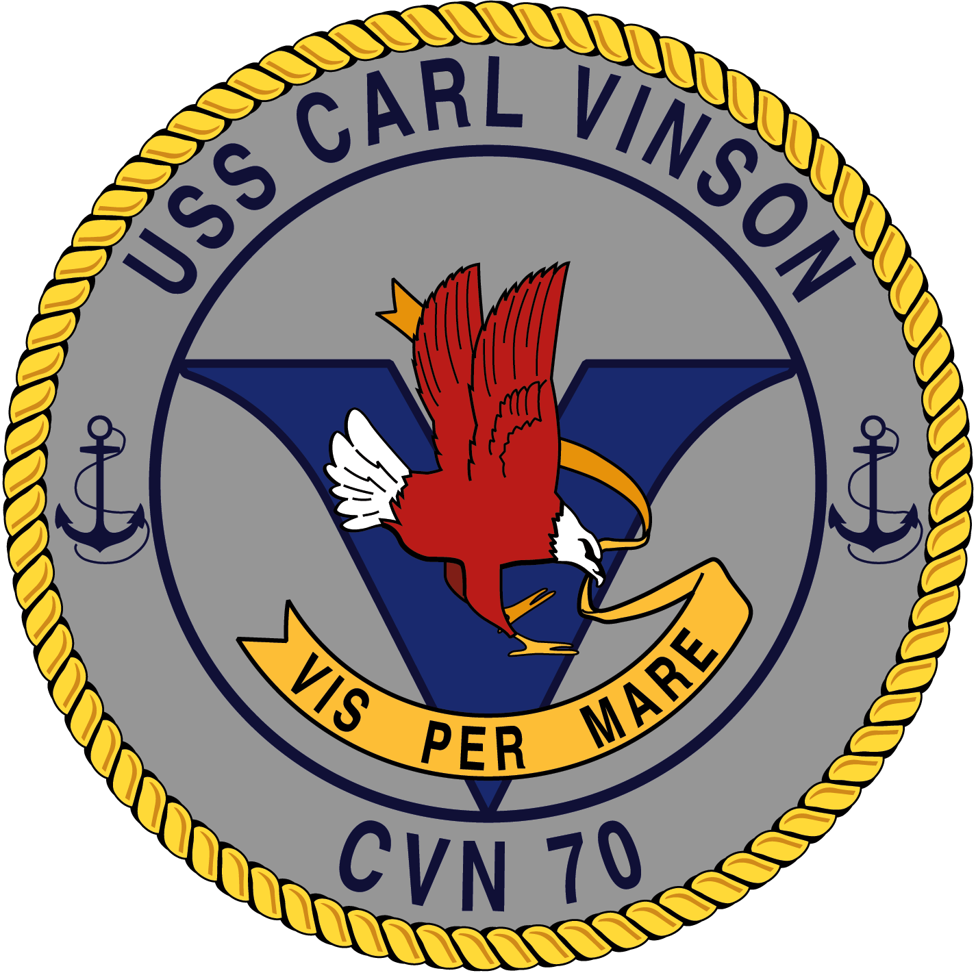USS Carl Vinson (CVN 70) 2024 - 2025 Deployment Cruisebook - Bluewater Publishing