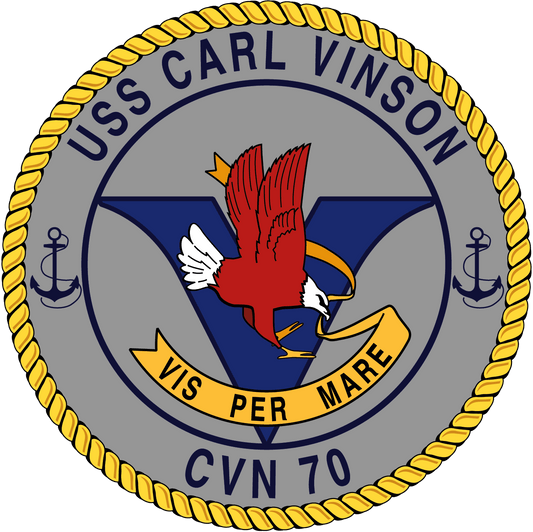 USS Carl Vinson (CVN 70) 2024 - 2025 Deployment Cruisebook - Bluewater Publishing