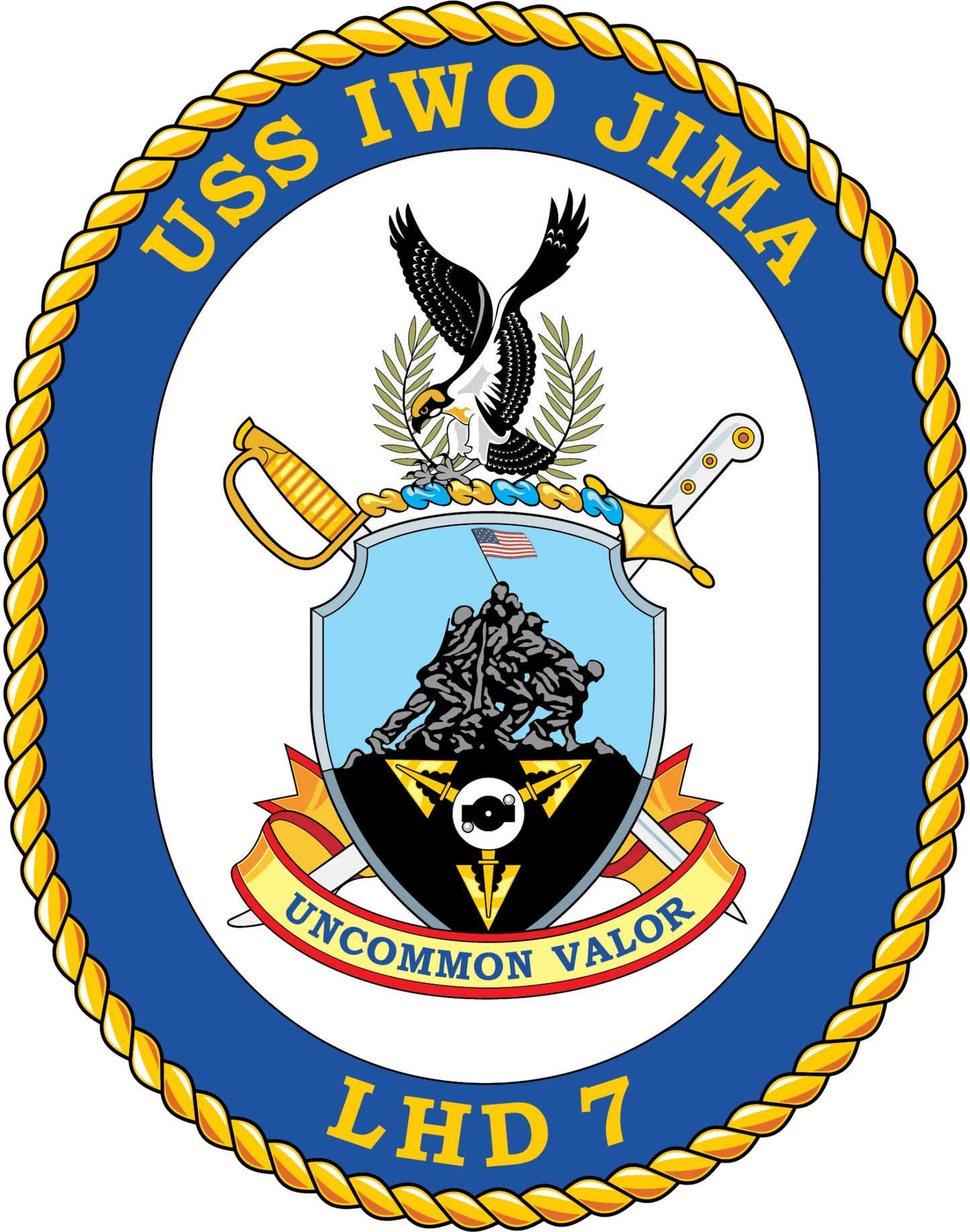 USS Iwo Jima (LHD 7) 2025 Deployment Cruisebook - Bluewater Publishing