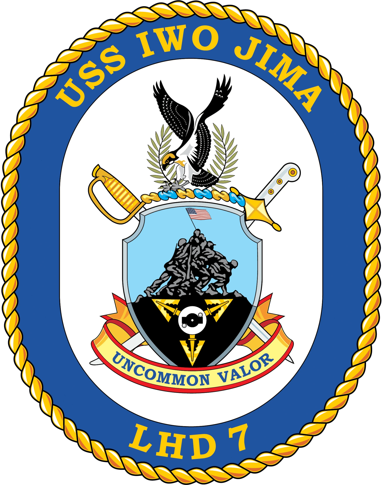 USS Iwo Jima (LHD 7) 2025 Deployment Cruisebook - Bluewater Publishing