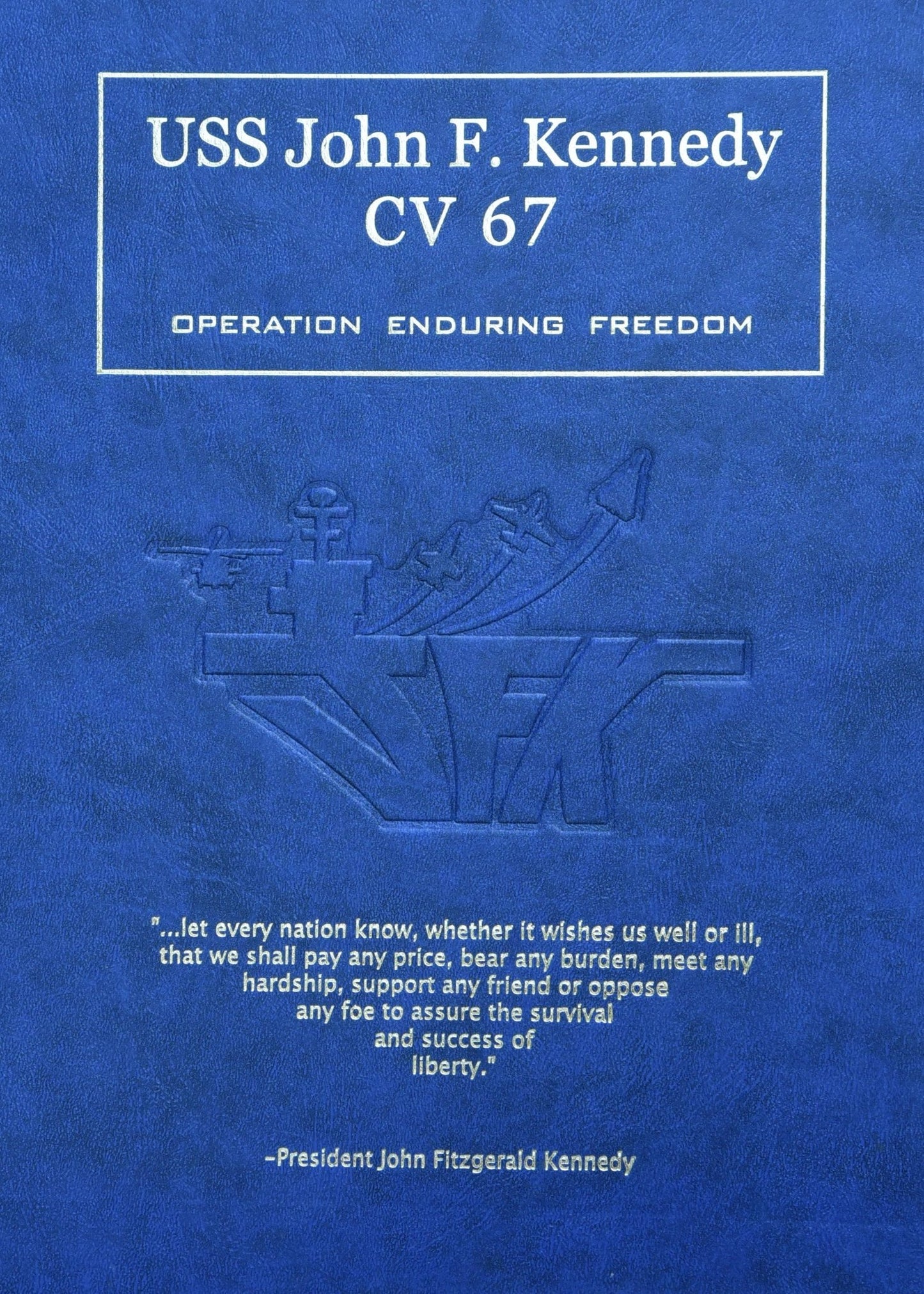 USS John F. Kennedy (CV 67) 2002 Deployment Cruisebook - Bluewater Publishing