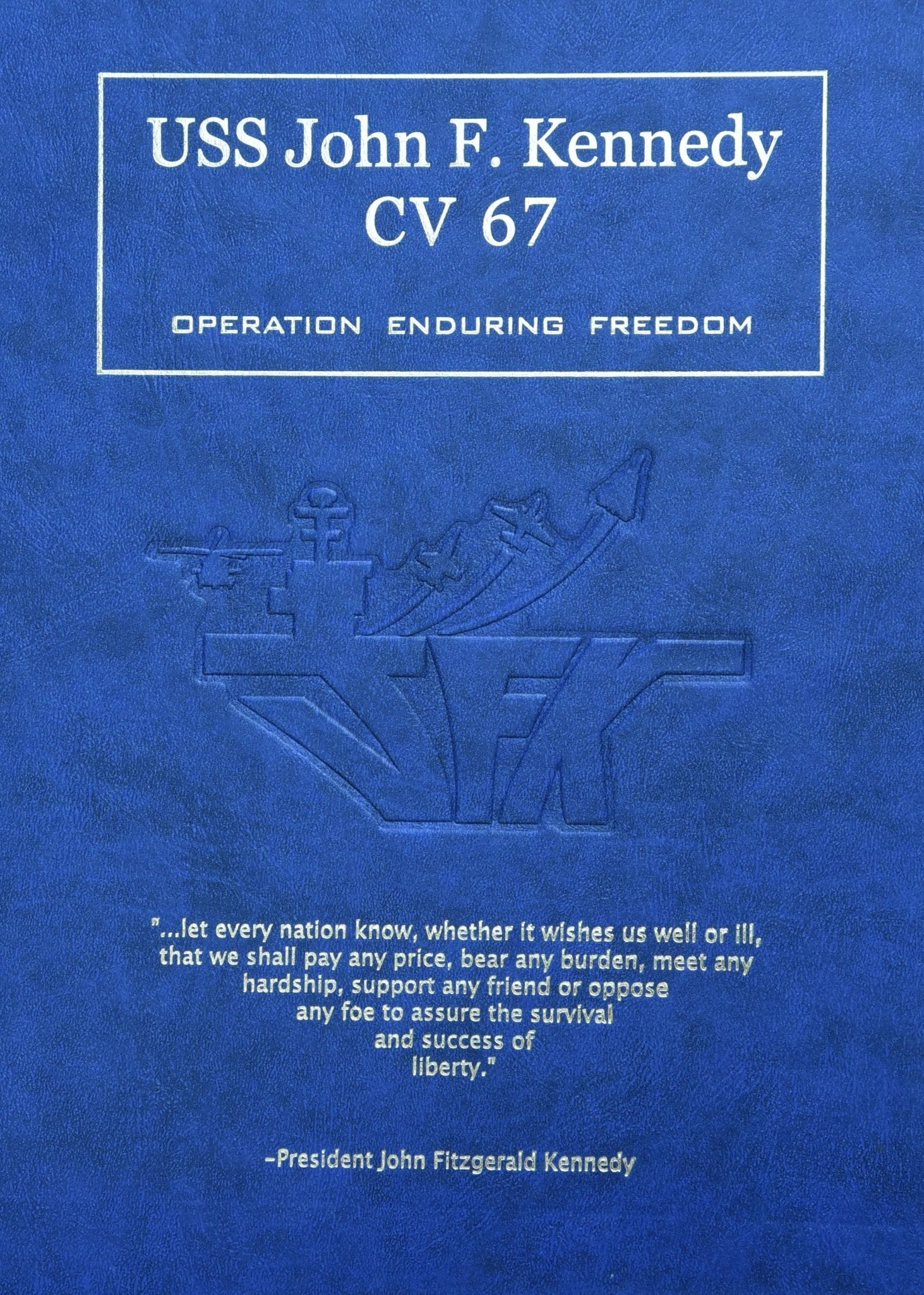 USS John F. Kennedy (CV 67) 2002 Deployment Cruisebook - Bluewater Publishing
