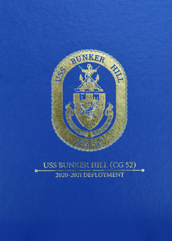 USS Bunker Hill (CG 52) 2020-2021 Deployment Cruisebook