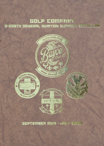 General Aviation Support Battalion (GSAB) 2 Golf Co. 2019-2020 Deployment Book