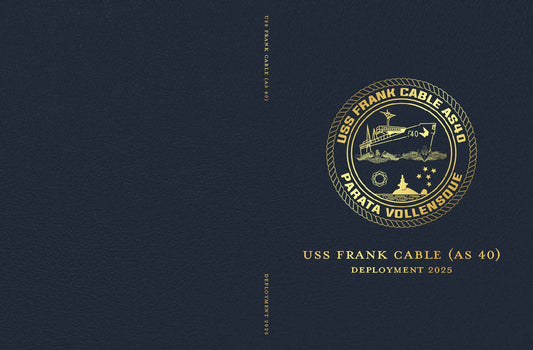 USS Frank Cable (AS 40) 2025 Cruisebook - Bluewater Publishing