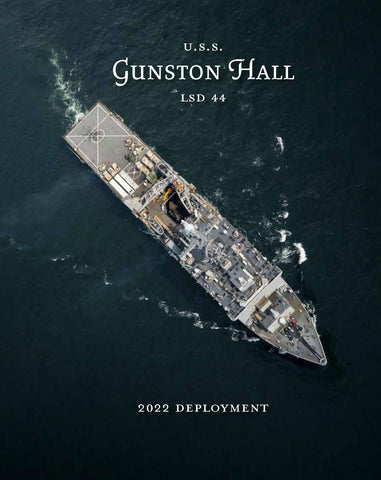USS Gunston Hall (LSD 44) 2022 Deployment Cruisebook