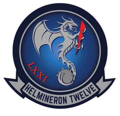 Helicopter Mine Countermeasures Squadron (HM) 12 Sundowner Cruisebook 2024 - 2025 - Bluewater Publishing