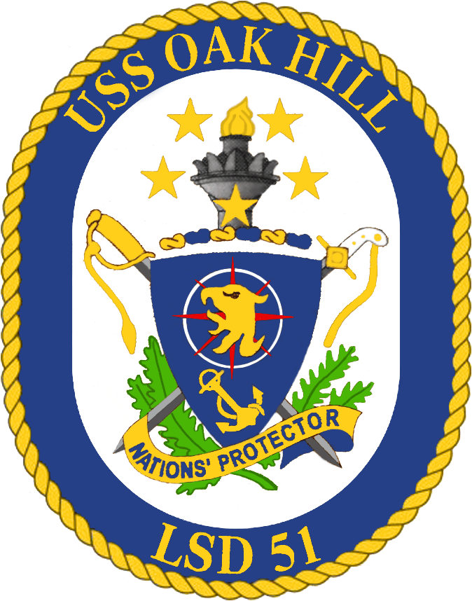 USS Oak Hill (LSD 51) 2024 Deployment Cruisebook - Bluewater Publishing
