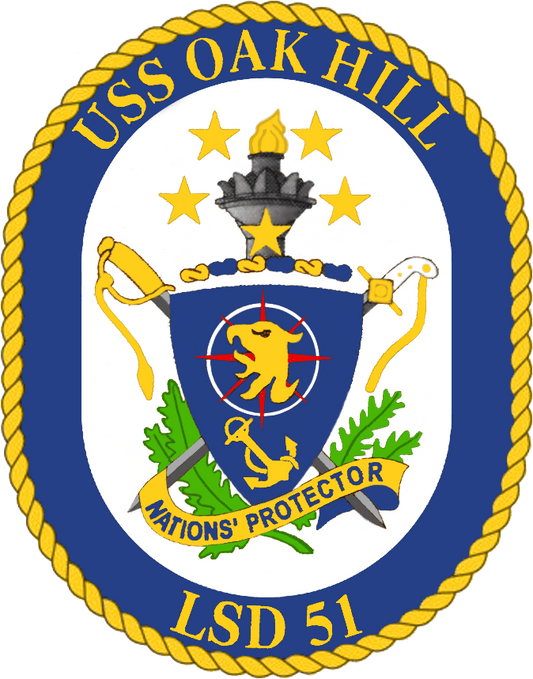 USS Oak Hill (LSD 51) 2024 Deployment Cruisebook - Bluewater Publishing