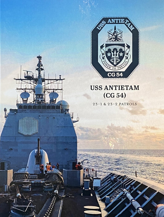 USS Antietam (CG 54) 2023 Deployment Cruisebook - Bluewater Publishing