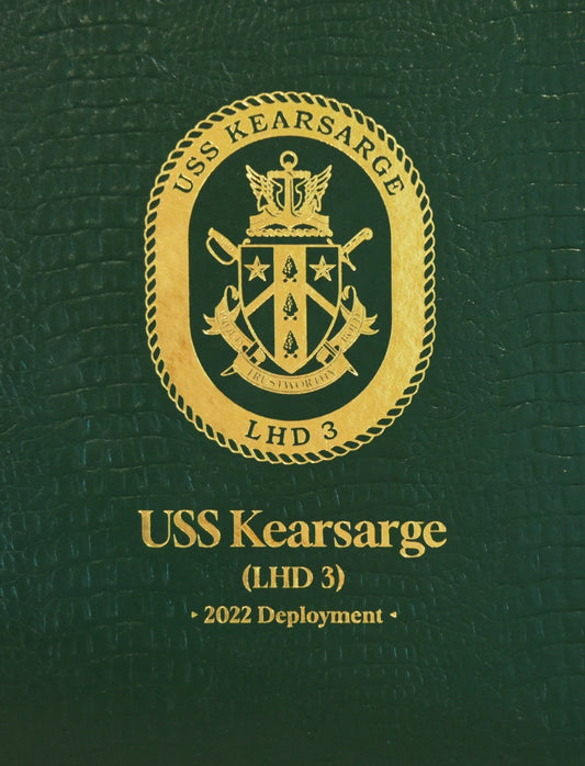 USS Kearsarge (LHD 3) 2022 Deployment Cruisebook - Bluewater Publishing