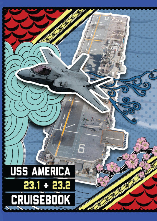 USS America (LHA 6) 2023 Deployment Cruisebook - Bluewater Publishing
