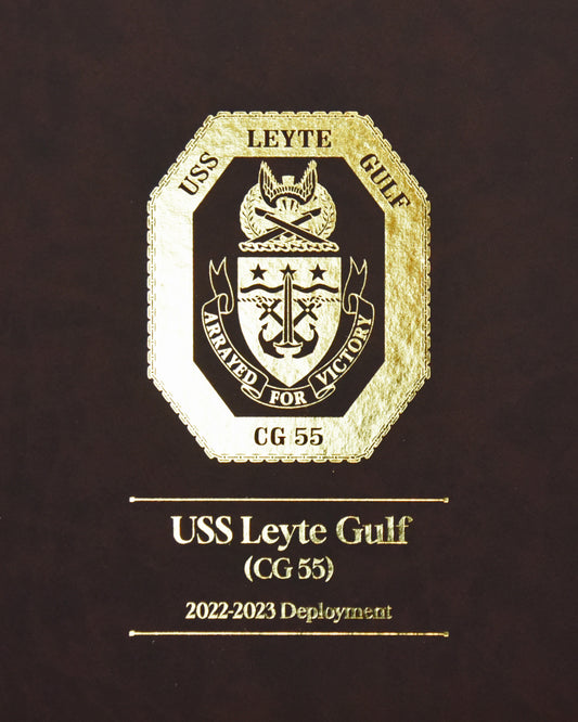 USS Leyte Gulf (CG 55) 2022 - 2023 Deployment Cruisebook - Bluewater Publishing